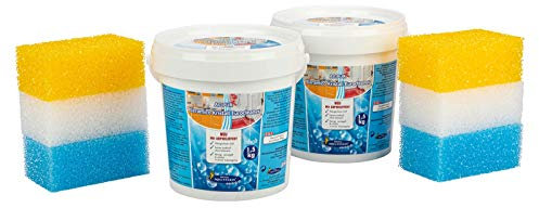 AQUA CLEAN PUR Ceramico Kristall Eurocleaner mit Abperleffekt 2x 1,5kg