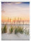 Lichtblick Klemmfix Tageslicht-Rollo mit Motiv, ohne Bohren, Blickdicht, Seitenzugrollo, Made in Germany, Nordseestrand - Rot Weiß 120 x 150 cm (B x L)