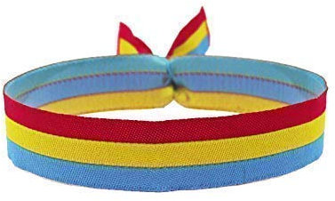 3x Pansexuell Armband Pan Festival Bändchen CSD Pride Lgbt