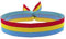 3x Pansexuell Armband Pan Festival Bändchen CSD Pride Lgbt