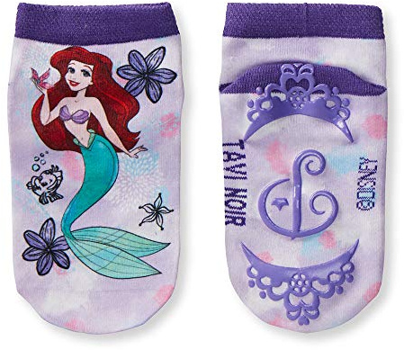 Tavi Noir Kids Tiny Soles, Princess Socks, Pack of 2, Small, Purple and Blue,841090158765
