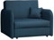 Mirjan24 Sofa Viva Loft I mit Schlaffunktion, Schlafsofa, einsitzer Polstersofa mit Bettkasten inkl. Kissen, Bettsofa Wohnlandschaft Farbauswahl (Mono 241)