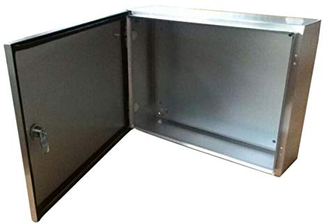 RS PRO Edelstahl 304 Wandanschlusskasten farblos IP66, HxBxT 600 mm, 400 mm x 200 mm