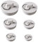 Lezed Gummi Waschbecken Stopper Drain Stopper Plug Abflussstopfen Abflußstöpsel Wasserbeckenstöpsel Abfluss-Stopfen Abflussstopper für Abflüsse Stopfen für Badewanne, Küche und Bad 23-40mm 6 Stück