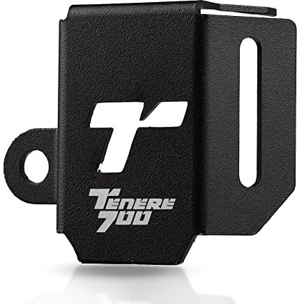 YIEBA Hinterer Bremsbehälterschutz für Yamaha T7 / Tenere 700 Kühlerschutz / XTZ700 XT700Z TX690Z XTZ690 Tenere/Tenere 700 Rallye 2019-2021