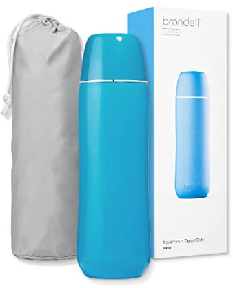 Brondell Bidet GoSpa Advanced Plus Reise-Bidet mit Pop-Up-Düse, 500 ml, Blau