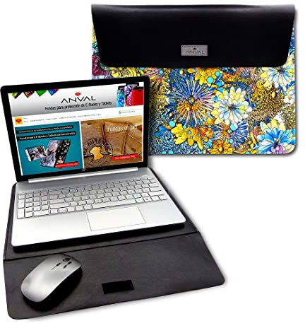 ANVAL Funda para ASUS CHROMEBOOK Flip CR1-11,6- Ordenador portátil, Funda Protectora, Laptop, Notebook - Compatible 11,6 Pulgadas - h