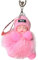 Anhänger Baby Ketten Taschen PomPom Schlüssel Cute Puppe Schlüssel Charme schlafende Schlüsselanhänger Je Schlüsselanhänger (A-011, One Size)