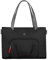 Wenger Motion Deluxe Tote - Chic Black, Lightweight and Durable Laptop Bag with Multiple Compartments for Work, School, or Travel, Water-Resistant, Ergonomic Design, Fits Laptops up to 16 Inches
