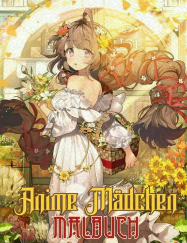 Anime Malbuch für Mädchen: Manga Ausmalbuch mit 30+ detaillierten Ausmalbildern und erstaunlichen Fakten über Schöne Shojo und Josei Illustrationen