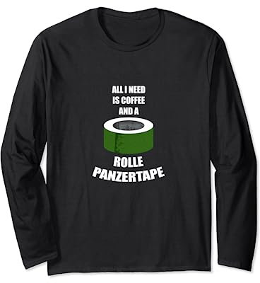 Panzertape - Lustiges Geschenk für Soldaten der Bundeswehr Langarmshirt