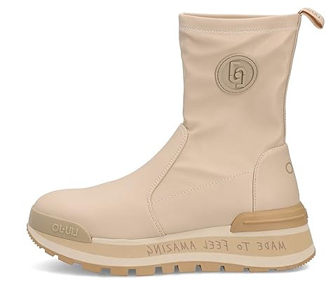 Liu Jo - BF3085 BOTIN, beige, 41 EU, marrone e argento., 41 EU