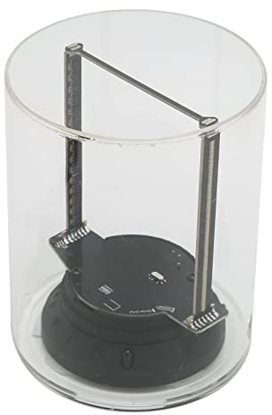 CCYLEZ 3D Hologramm Ventilator, 3,9 Zoll 3D Hologramm Ventilator WiFi Projektor, Tragbare Rauschunterdrückung 3D Hologramm Projektor Ventilator mit Schutzhülle für Zuhause, Geschäfte, Supermärkte,