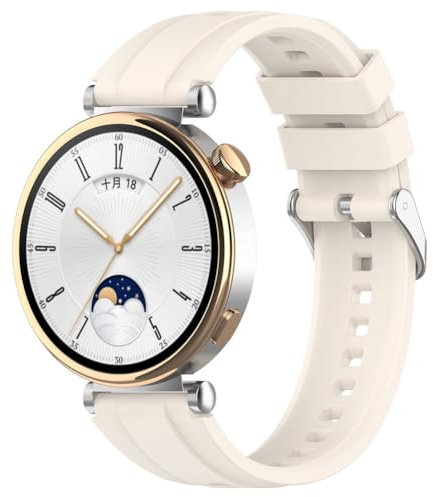 Tyogeephy Cinturino compatibile con Huawei watch GT4 41MM,Cinturini di ricambio Quick-Fit in Silicone da 18mm per Garmin Venu 3S/Forerunner 265S/Forerunner 255S/Venu 2S/vivomove 3s/vivoactive 4s
