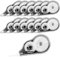 Uonekamo 12er Korrekturbänder Set,Tippex Roller Mini,12m x 5 mm Korrekturroller Mit Schutzkappe Und Fenster Korrigieren Roller, Tippex Maus Roller Für Kinder Schüler Büro Zuhause Schule Personal (40)