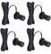 4 Stück Dimmbare Mini-Strahler, USB-betriebenes Kunstlicht, Verstellbare Mini-LED-Akzentlichter, Schrankstrahler, 5 V, für Veranda, Vitrinen, Schmuckschränke, Eingangskanäle