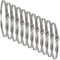 Repa Market 6 Inch Ducting Clamp - 10 Pack Adjustable Stainless Steel Hose Clamps - Silver