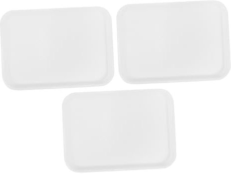 Healvian Vassoio Per Snack Confezione Da 3 Piatti Da Portata Multifunzionali Vassoio Portaoggetti Plastica Robusta