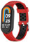 Th-some Armband für Xiaomi Mi Band 8 Uhrenarmband, Silikon Sport Ersatzarmband für Xiaomi Mi Band 8, Verstellbares Weiche Zweisfarbige Silikon Armbander Kompatibel mit Xiaomi Mi Band 8