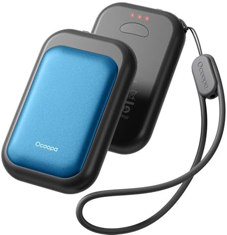 OCOOPA Magnetic Rechargeable Hand Warmers 2 Pack, Card-style Electric Hand Warmer, Pocket Battery Operated Heater, UL Certified, 3 Heat Settings, Tech Gifts for Men,Purse Must Haves, UT4 Young