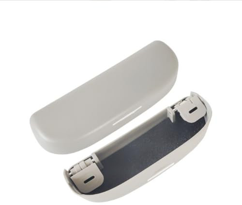 WJWMAOXJ Custodie Occhiali per Jeep Compass 2018-2020,Porta Occhiali da Sole Auto Portaocchiali Accessori Auto,Grey