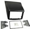 MKVAXR 1 for 2-Din-Stereo-Panel, Radio, DVD, Armaturenbrett-Montage, Installations-Trimm-Set, Frontrahmen-Faszie, for Mitsubishi, Pajero Sport Triton L200 Autoradio-Armaturenbrettrahmen
