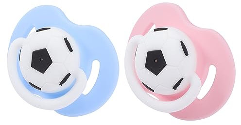 Ciuccio a Pallone per 2 Ciuccio in Silicone Design Innovativo Liscio per Uso