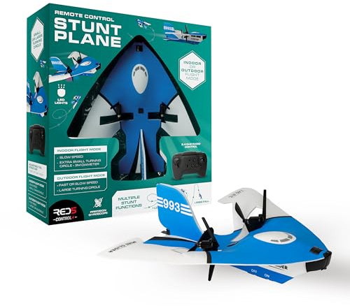 RED5 Radio RC Stunt Plane Ultra Lightweight Remote Control Trick Mini Glider Toy