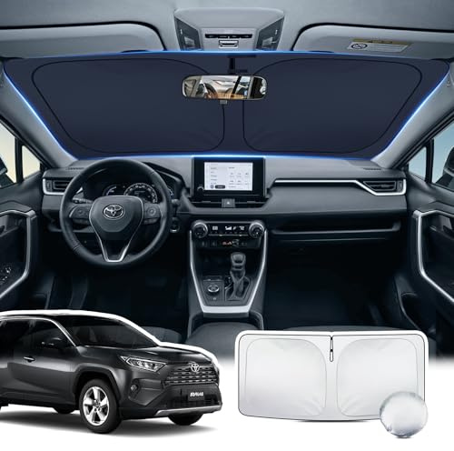 LANGBEAN Parasol Plegable Parabrisas Delantero para Toyota RAV4 2019-2025