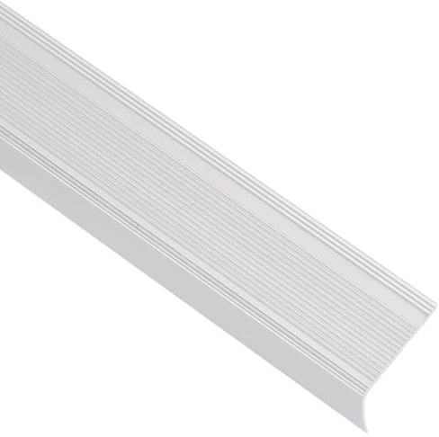 Lumanois Treppenkantenprofile in L-Form 5 STK. Aluminium 100 cm Silbern,0.73kg,146755