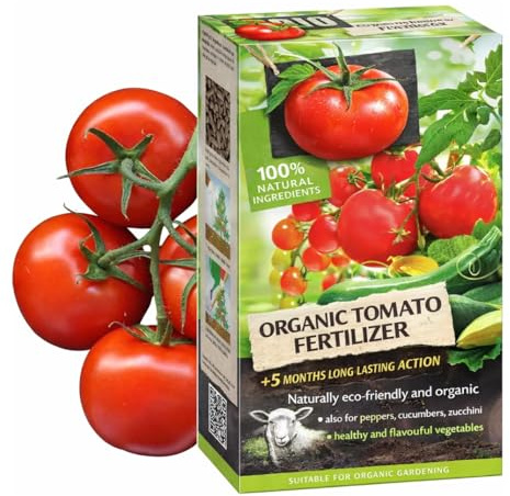 Organic Tomato Fertilizer Granules with Sheep Wool, Slow Release Plant Food, 750g