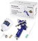 MINI HVLP Spritzpistole Lackierpistole Sprühpistole Druckluftpistole Farbspritzpistole Set mit 0,8mm Düse für Autolack