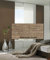 Maron Flächenvorhang Panel 60 x 245 cm Schiebe-Vorhang, Reispapier Mokka