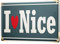 Blechschild Fernweh Stadt Nizza Frankreich