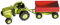 Fridolin 11578 3D-Papiermodell - Traktor mit Anhänger