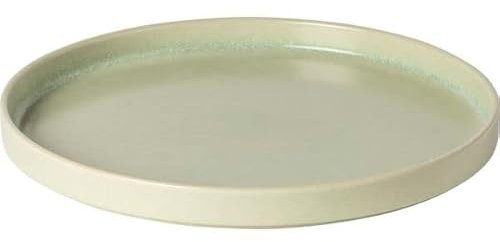 Grestel - Produtos Ceramicos, S.A. Costa Nova Redonda Deep Plates, Green, Diameter 290 mm, Set of 6