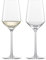 Zwiesel Glas Pure White Wine Riesling Glass Made of Unbreakable Tritan Protect Glass, Set of 2, Height: 22 cm, Diameter: 7.6 cm, Volume: 300 ml, 122349
