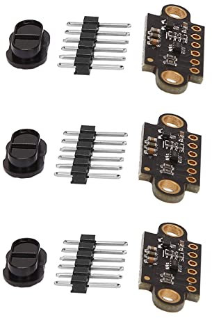 loveless 3X VL53L1X Ranging Flight Time Sensor Modul 3V-5V Abstand 400cm Mess Verlängerungs Platinen Modul für