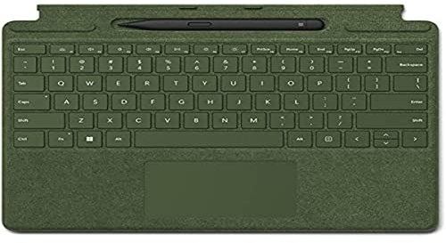 Microsoft Tastiera Signature Per Surface Pro Foresta Con Surface Slim Pen 2, Foresta
