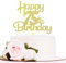Sotpot Gold Glitter 75 Cake Topper, 75 Birthday Kuchen Dekorationen für Geburtstag Party Jahrestag Party Supplies