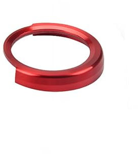 Car Auto Motor Start Stop Knopf Abdeckung,Startknopf Knopfabdeckung Start/Stopp-Druckknopf Knopfabdeckung Startknopf Ring Zündknopf Aufkleber Passt für BMW 4 3 2 1 Series Rot