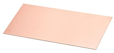 YOKIVE PCB Cobre Revestida Placa, FR4 En Blanco Circuito Una-Cara Placas, Excelente para Electrónica Aficiones, Grabado, Circuito Proyectos (200mm x 100mm x 1mm)