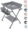 Belfoyer - Cambiador Plegable para Niños, con almacenamiento (80 * 66 * 98cm (gris))