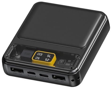 ZEZEFUFU Banca di potere DIY Shell Case 3 x 18650 Flat Battery Power Bank Box Battery Shell Storage Organizer