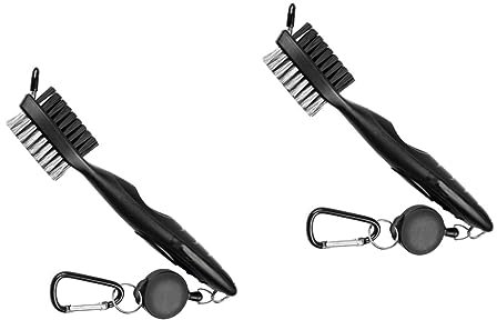 YARNOW 2pcs Golf Accessories Club Brush Club Cleaning Brush Club Cleaner Club Groove Cleaner Ball Brush