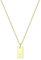 CASSIECA Kette Buchstaben für Damen Mädchen 16K Gold Buchstaben Kette T Gold Halskette Damen Kette Gold mit Anhänger Personalisiere Geburtstags Geschenk für Frauen Mädchen Mama (mit Box)
