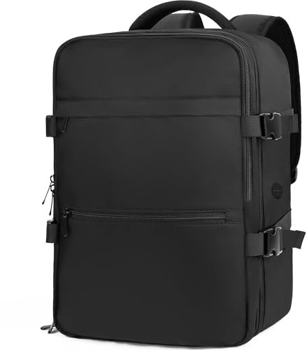 WOUIYO for Ryanair Cabin Bags 40x20x25 Underseat Cabin Bag, Anti-Theft Carry On Travel Backpack Cabin Size Hand Luggage Bag Backpack for Travelling Casual Daypack for Men and Women with Charging Hole