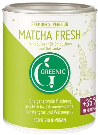 Greenic Superfood, Matcha Fresh Trinkpulver, 110g (1)
