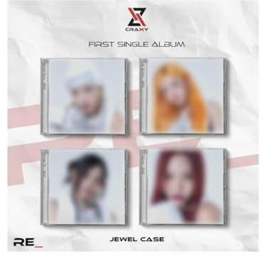 CRAXY - 1st Single Album RE_ [Jewel case ver.] (Random ver.)