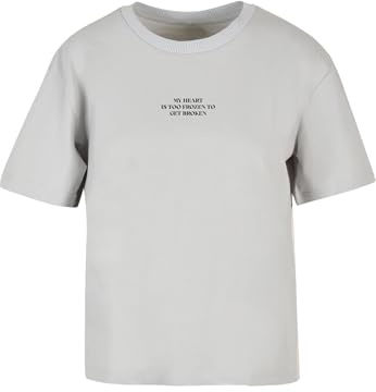 Miss Tee Damen Too Frozen Tee lightasphalt, M